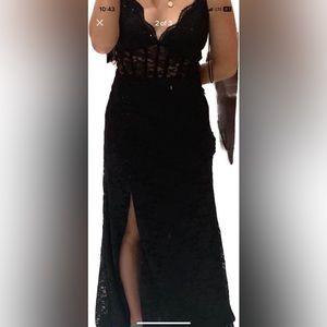 Black Lace Dress size 4